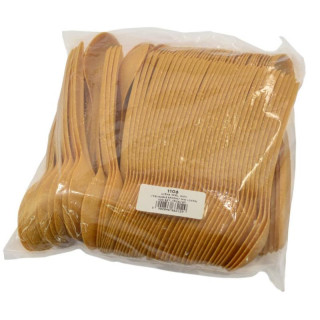 Łyżki plastikowe 18cm 100 sztuk Eco